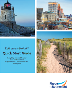 cover of retirement information brochure